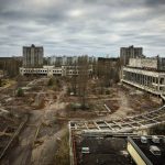 Pripyat - View across the town