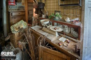 Little Green House - Items in the shop room