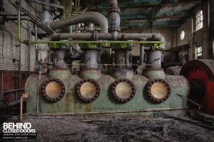 Grimsby Ice Factory - Compressor side view