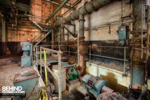 Grimsby Ice Factory - Pump bed