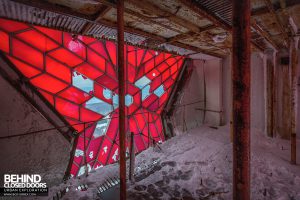 Buzludzha - Inside the star up the tower