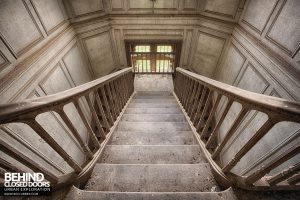 Château Japonais, France - Top of stairs