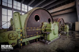 Bergwerk West Friedrich-Heinrich, Germany - Back of winders