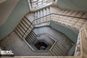 Hospital SC, Italy - View down stairs