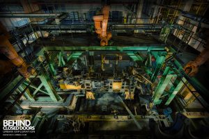 Ford Plant, Swaythling - View above the production line 