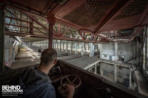 Kraftwerk V, Germany - Driving the crane