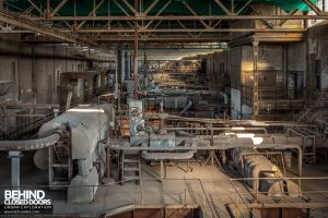 Kraftwerk V, Germany - Top of boiler house