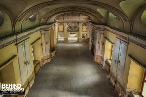 Manicomio di Racconigi - Hall from above