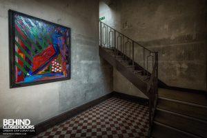 Carmel College - Picture and staircase