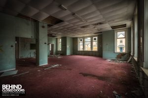 High Royds Asylum - Area with carpet