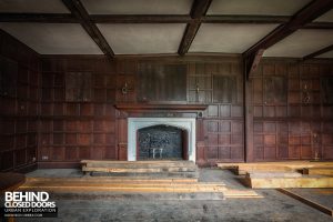 Pitchford Hall - Timber beams