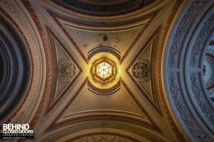 The Grand Hotel, Birmingham - Balcony ceiling