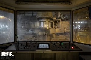 S.M. Steel Works, Belgium - Small control room