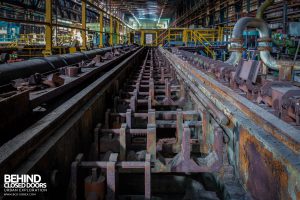 Thamesteel Sheerness - Conveyor tracks