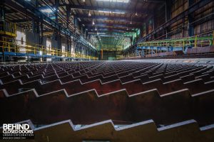 Thamesteel Sheerness - Cooling conveyor