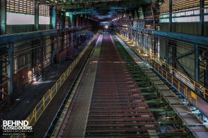 Thamesteel Sheerness - Cooling conveyor