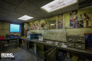 Kellingley Colliery - Maintenance/porn room