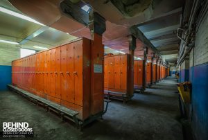 Kellingley Colliery - Locker rooms