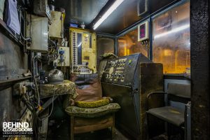 Kellingley Colliery - Local control booth