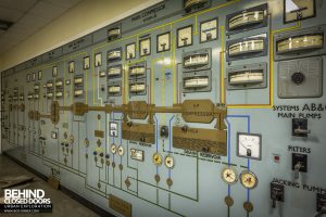 RAE Bedford Control Room - Dials and gauges