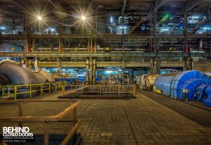 Redcar Power Station - Compressor and turbine