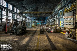 Blue Power Plant - The turbine hall