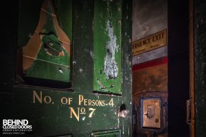 Grand Theatre - Original dressing room doorway