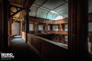 Coal Exchange, Cardiff - On the balcony