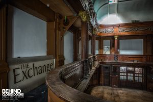 Coal Exchange, Cardiff - Exchange sign