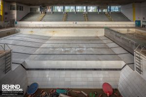 Scartho Baths - View from diving board