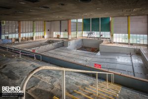 Scartho Baths - View from spectators seating