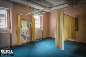 Sunnyside Hospital - Curtains still hanging on another ward