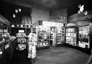 How it used to look - Historic photo of the Crock of Gold Giftshop