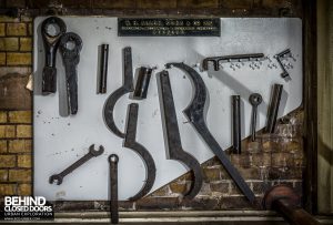 Abbey Mills - Tools hung on board