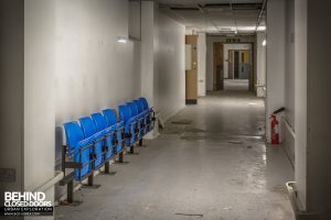 Royal London Hospital - Seats in corridor