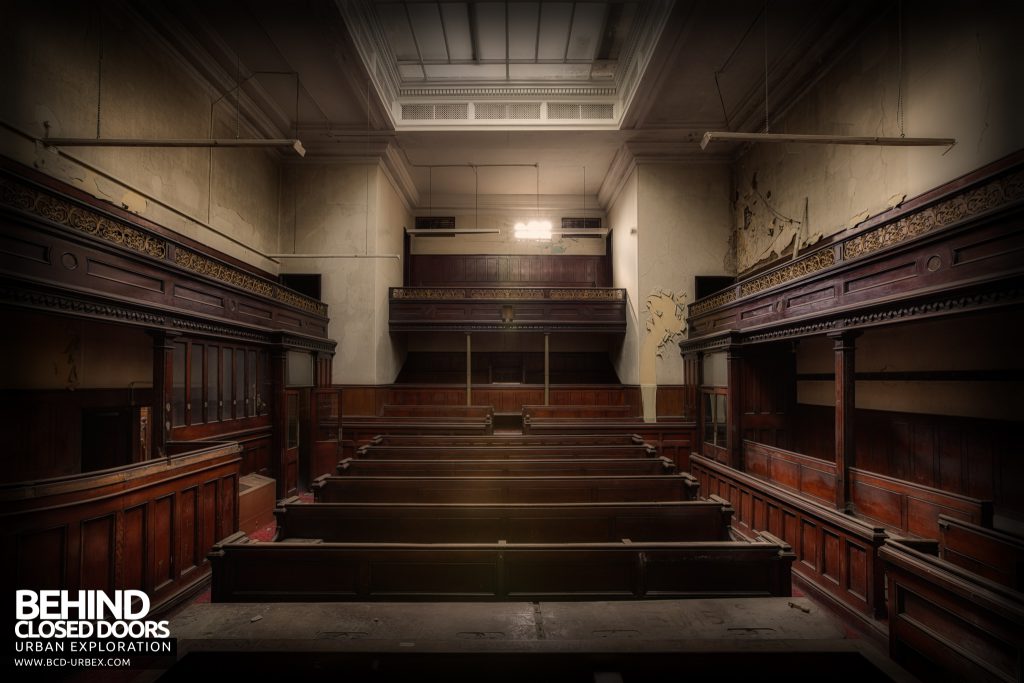 Sheffield Old Town Hall and Crown Courts - Main court room