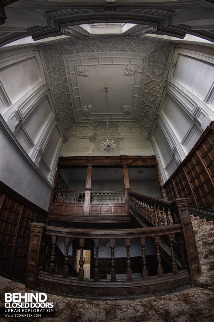 Kinmel Hall - View up the stairs