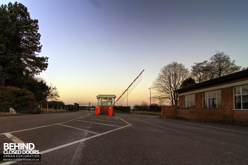 RAF Kirton Lindsey - Security Gate