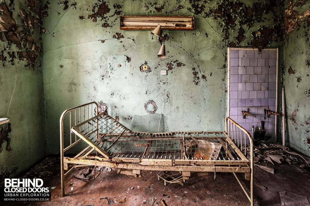 Pripyat Hospital - A bed in a patient room