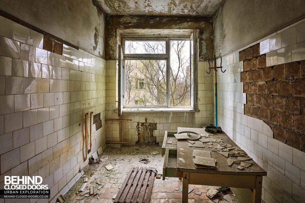 Pripyat Hospital - Room with items left