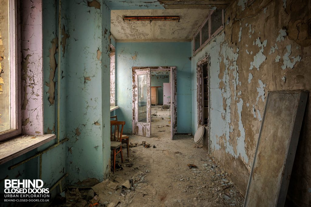 Pripyat Hospital - Corridor in the hospital