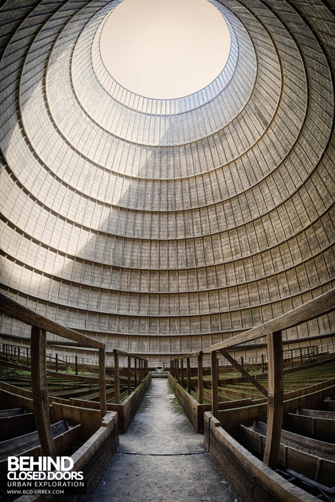 IM Cooling Tower - On the walkway