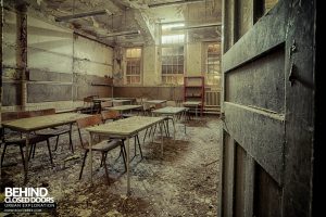 Easington Colliery Primary School - Through classroom door