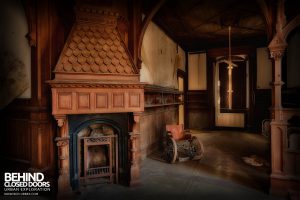Wheelchair Hospital - Timber fireplace