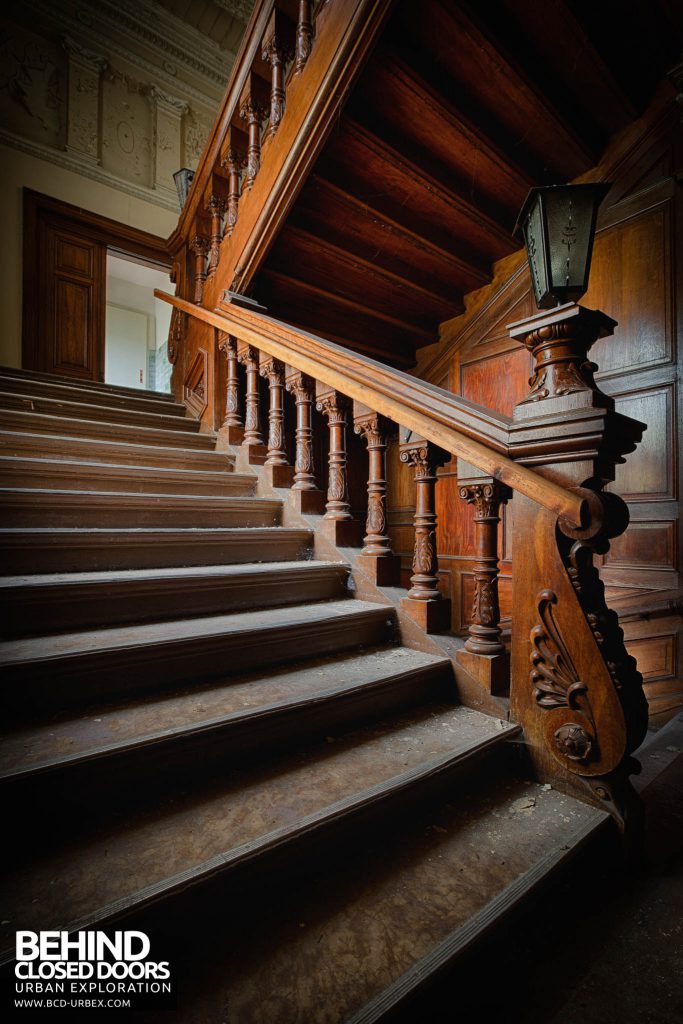 Wheelchair Hospital - Looking up the staircase