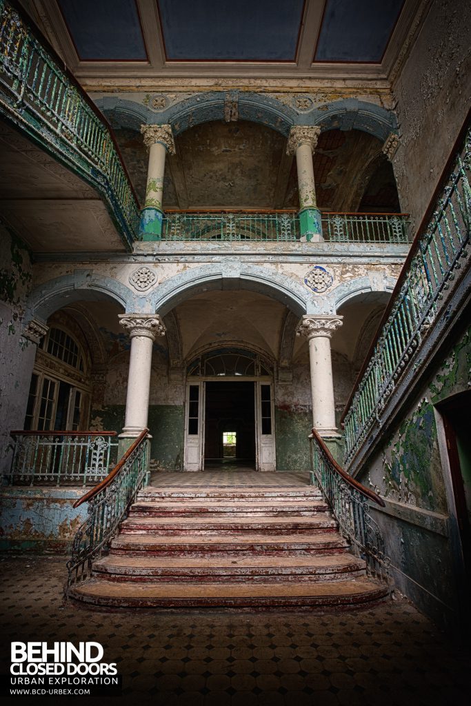 Beelitz Heilstätten Male Pavilion - Staircase