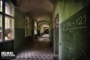 Beelitz Heilstätten Male Pavilion - Corridor