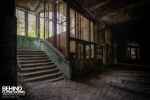 Beelitz Womens Lung Hospital - Stairs and corridor