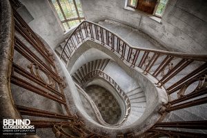 Wunsdorf - The Haus der Offiziere - Staircase