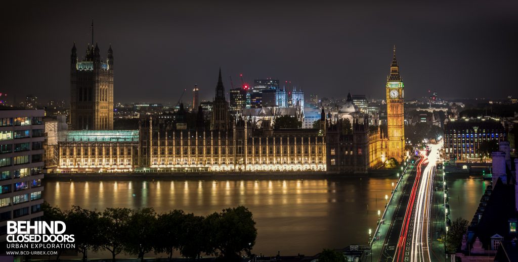London Rooftops - Palace of Westminster